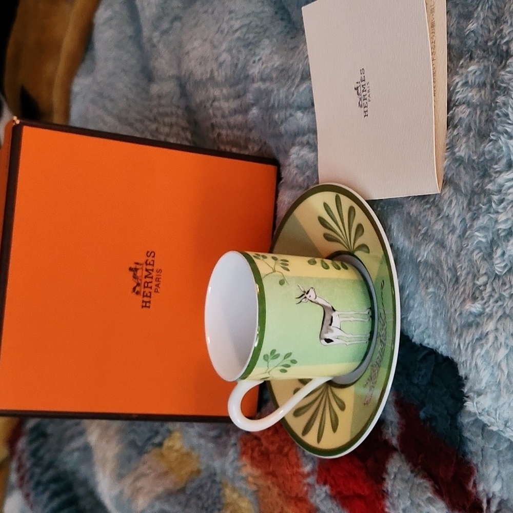 Espresso cup and saucer